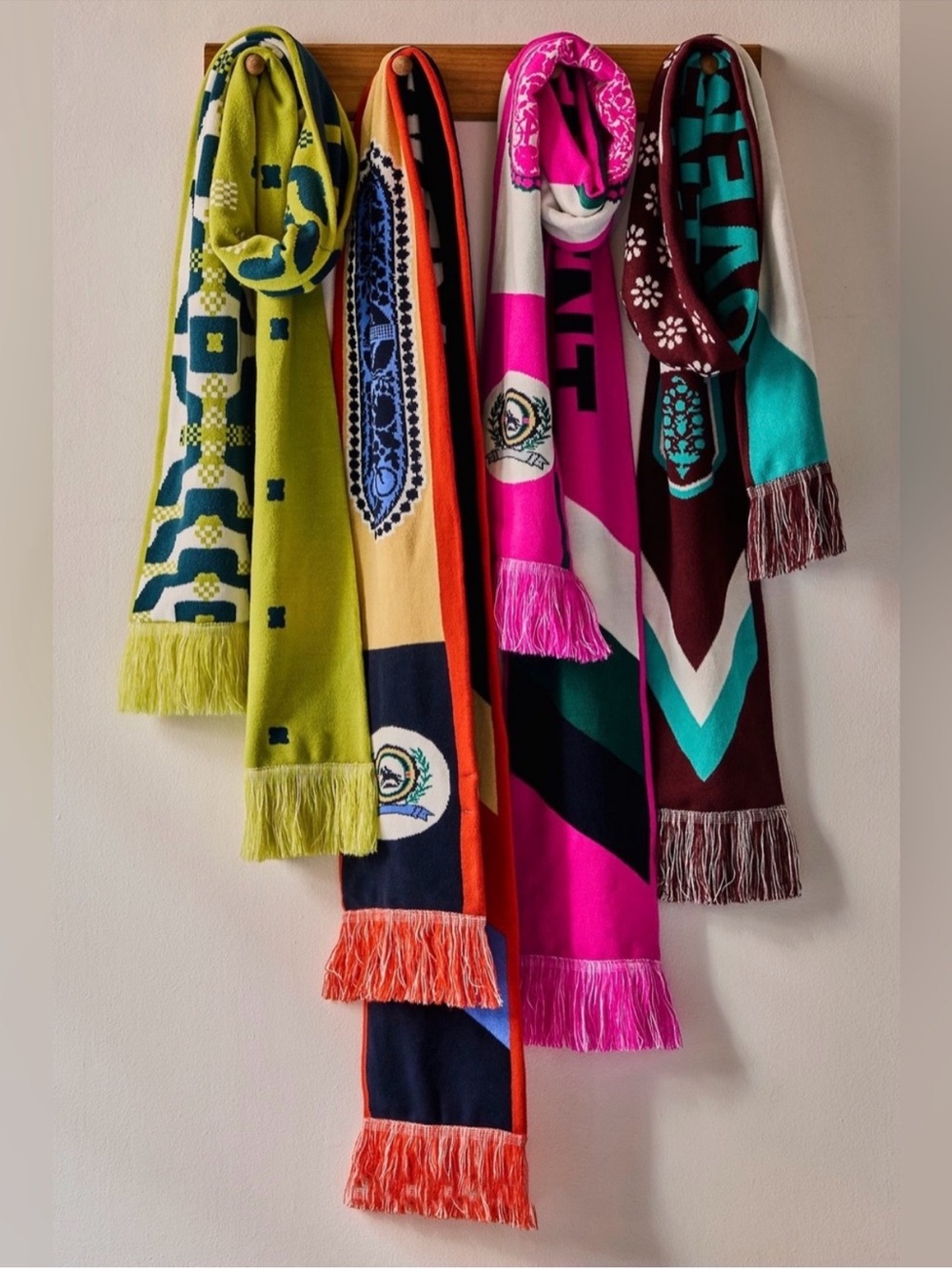 Free People Big League Reversible Scarf in Candy Pink NEW